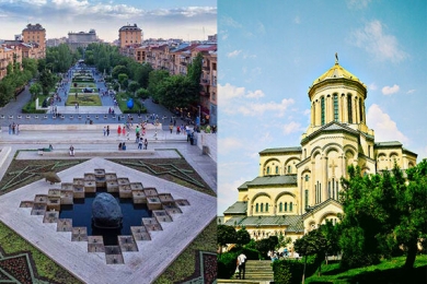Northern Armenia and Georgia